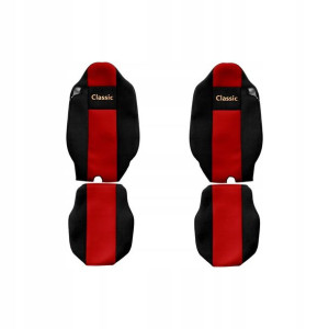 Pokrowce na siedzenia RVI T 01.13- F-CORE PS30 RED