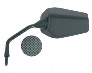 Lusterko lewe 8mm g. prawostronny k. carbon DERBI;