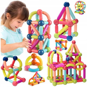 Klocki Magnetyczne Edukacyjne Magnetic Sticks Xxl