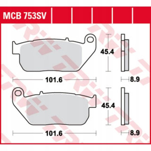 Klocki hamulcowe przód HARLEY DAVIDSON XL XL 53 88