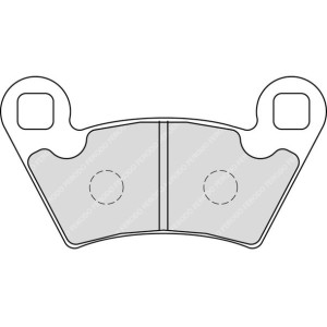 Klocki hamulcowe przód/tył POLARIS RANGER UTV 500/