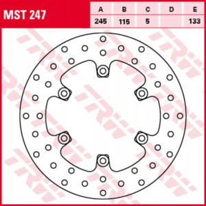 Tarcza stała DUCATI MONSTER 1000/1000R (Thunder Ac