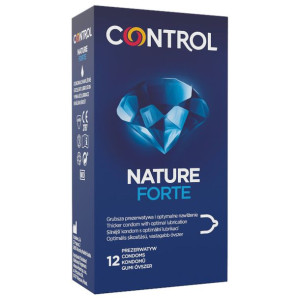 Control Nature Forte pogrubione prezerwatywy z naturalnego lateksu 12szt.