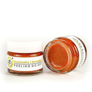Miodowa Mydlarnia, peeling do ust TRUSKAWKA I ŻURAWINA, 25g