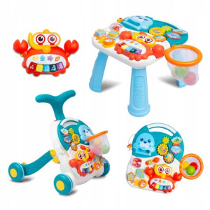 Toyz Spark Pchacz Stolik Interaktywny Jeździk 2w1
