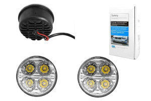 Światła LED do jazdy dziennej okrągłe ø 70 mm LXLA218
