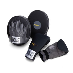 EVERLAST Zestaw bokserski tarcze + rękawice