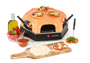 Piec Do Pizzy 1500 W Osłona Z Terakoty 5-7 Minut