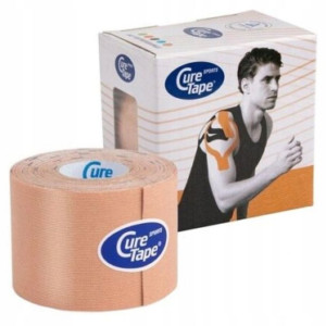 Tejpy Do Kinesiotapingu Curetape Taśma Pro 5cmx5m