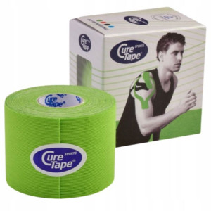Tape Do Kinesiotapingu Tejpy Curetape Mocne 5cmx5m