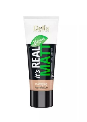 Delia Podkład It's Real Matt 103 Warm Beige 30 ml