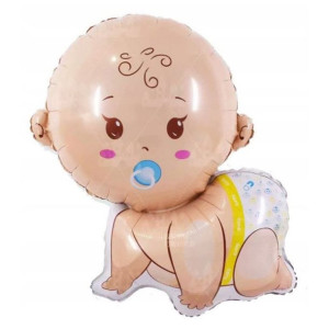 Balon Foliowy Bobas Chłopiec 77x65cm