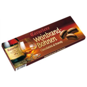 Weinbrand Bohnen koniakówki praliny z brandy 200g