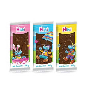 Hibbi Mleczna Czekolada Wielkanoc 100g