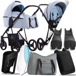 Wózek Bebetto 2w1 Flavio Pro 08 I Adaptery Cybex