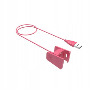 Różowy Kabel Ładowarka Do Ładowania Fitbit 2/3