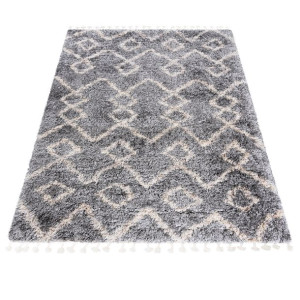 Dywan shaggy Q742A GRAY AZTEC EJF 2.00x3.00