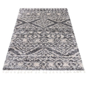 Dywan shaggy FN46A DARK GRAY AZTEC EJF 1.60x2.30