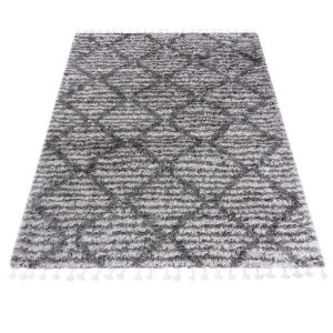 Dywan shaggy FN43A LIGHT GRAY AZTEC EJF 1.40x2.00