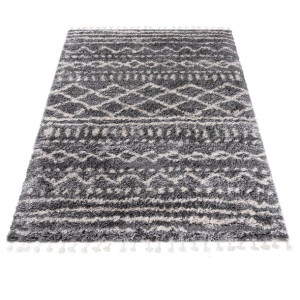 Dywan shaggy FN28A DARK GRAY AZTEC EJF 1.60x2.30