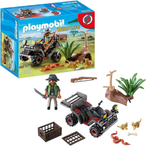 Playmobil Wild Life Zestaw Quad Pojazd Safari