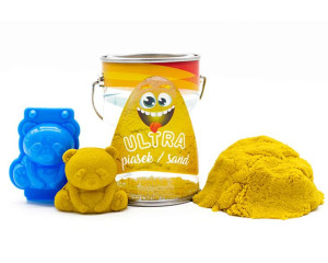 EPEE Ultra Piasek w puszce 150g żółty + foremka 3D