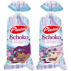 Schoko Linsen cukierki czekoladowe syrenka 150g