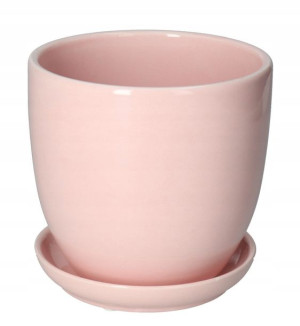 Doniczka Osłonka Ceramiczna Z Podstawką Doniczki