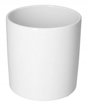 Doniczka Osłonka Ceramiczna Biała Doniczki Osłonki