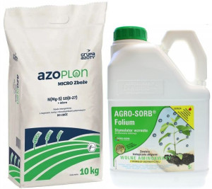 Azoplon Micro Zboże 10kg + Agro-sorb Folium 5l