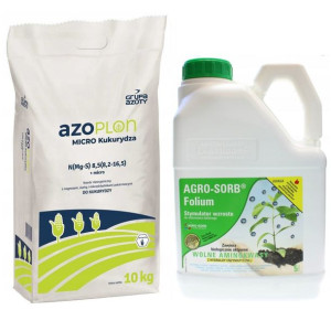 Azoplon Micro Kukurydza 10kg + Agro-sorb Folium 5l