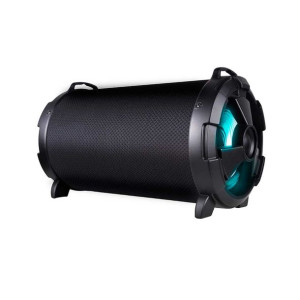 Głośnik tuba z Bluetooth, radiem, funkcją karaoke i bocznym subwooferem