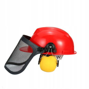 Kask Ochronny Z Ochronnikami Słuchu
