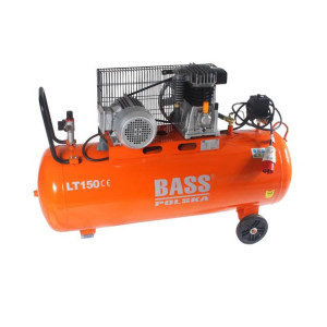 Kompresor powietrza 150 l, 400 V, 450 l/min., dwutłokowy
