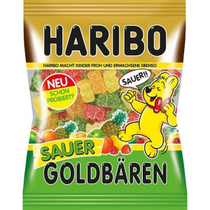 Haribo Sauer Goldbaren Żelki Misie kwaśne 175g