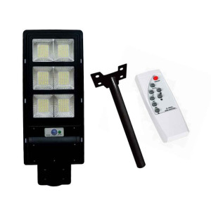Lampa solarna uliczna z czujnikiem ruchu i pilotem, 160 W, 440 LED