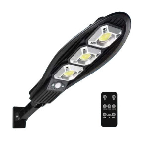 Uliczna lampa solarna z czujnikiem ruchu i pilotem, 180 W