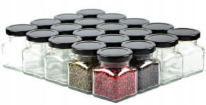 20x słoik SZKLANY na przetwory DO WEKOWANIA 120 ml