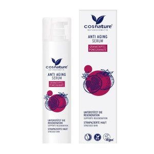 Cosnature Anti Aging naturalne regenerujące serum z owocem granatu 30ml