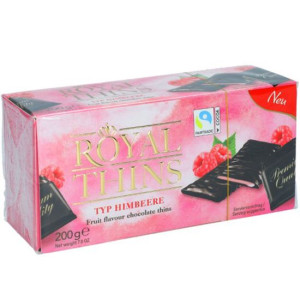 Royal Thins talarki Malinowe 200g
