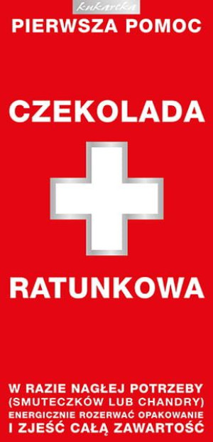 Czekolada Ratunkowa /pierwsza Pomoc