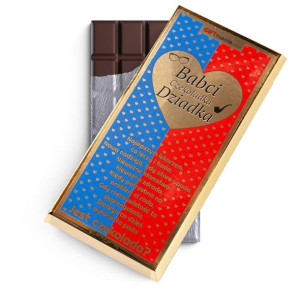 Czekolada Mleczna Lux Dla Babci I Dziadka