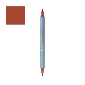 Pisak do kaligrafii Kuretake Calligraphy II brown 060