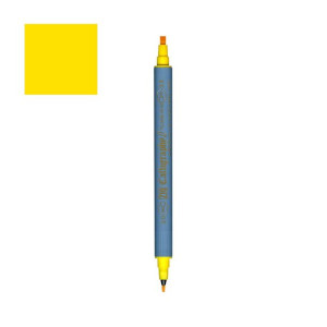 Pisak do kaligrafii Kuretake Calligraphy II yellow 050