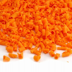 Posypka Wiórki Czekoladowe Pomarańczowe 50g