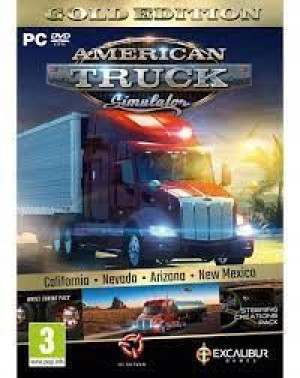 American Truck Simulator Gold Edition PC NOWA