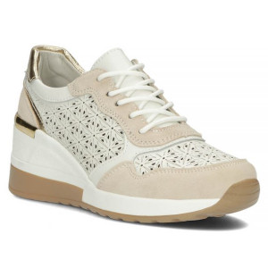 Sneakersy damskie na koturnie Filippo DP4669