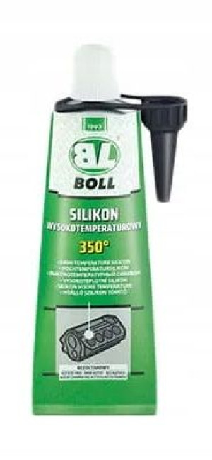 Silikon wysokotemperaturowy 350°C czarny 80ml