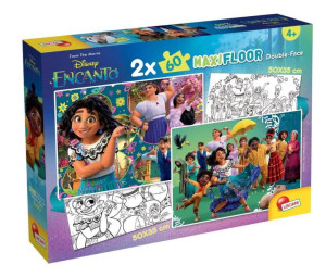 Puzzle podłogowe dwustronne Maxi Floor 2x60el Disney Encanto 98163 LISCIANI