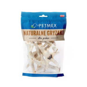 PETMEX Łapka kurza biała gryzak naturalny 100g